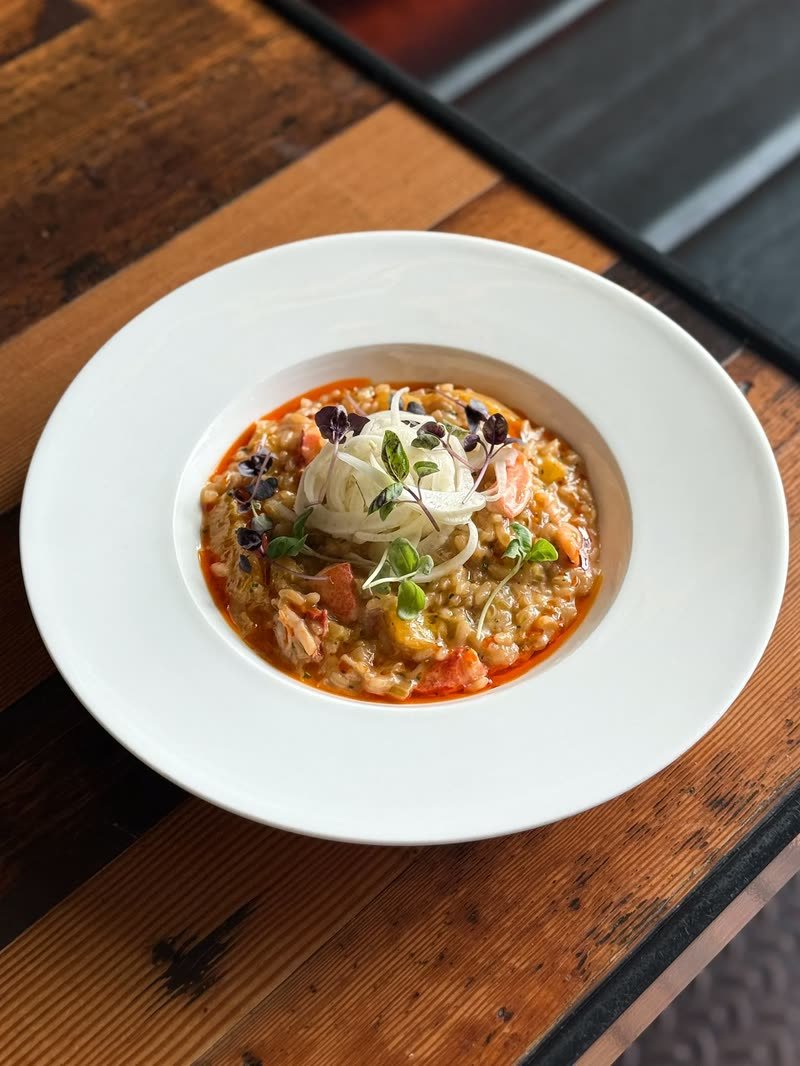 Crabshakk — crab risotto