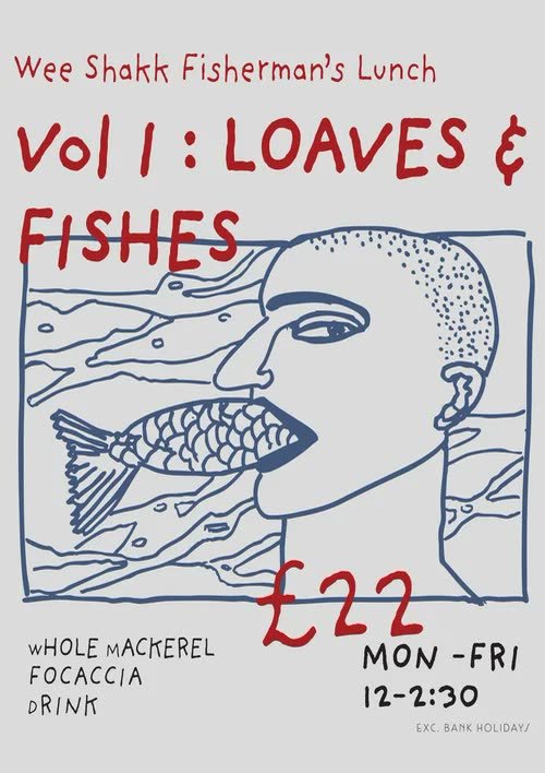 Wee Shakk Fisherman&rsquo;s Lunch, Vol 1 — Loaves & Fishes poster